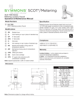 Symmons SLS-7000-MV-G Installation guide