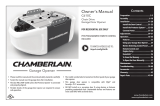 Chamberlain C610C Operating instructions