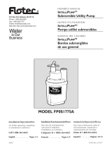 Flotec FP0S1775A User manual