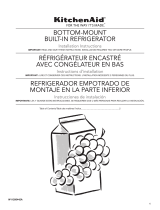 KitchenAid KBBX104EPA Installation guide