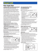 BrassCraft OR37X C1 Installation guide