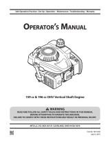 Cub Cadet SC700 User manual