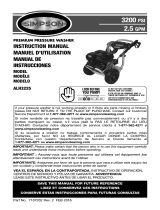 Simpson ALH3225 User manual