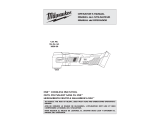 Milwaukee 2626-20-48-11-1850-48-11-1850 User manual