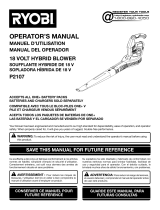 Ryobi P2107A User manual