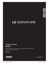 LG SIGNATURE DLEX9500K User manual