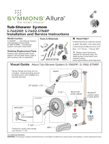 Symmons Industries S-7602RP Installation guide