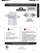 NAPOLEON RSE425RSIBPSS-1 Operating instructions