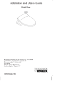 Kohler K-5724-0 Installation guide