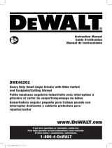 DeWalt DWE46202 User manual