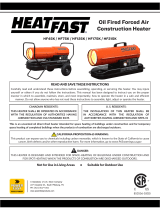 HEATFAST HeatFast Kerosene Forced Air Heater Series Owner's manual