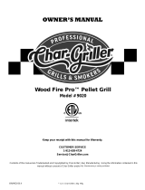 Char-GrillerWood Fire Pro Pellet Grill 9040