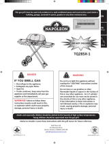 NAPOLEON TQ285-RD-1-A Operating instructions