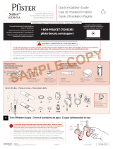 Pfister Stellen LG529-ESA Installation guide