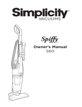 Simplicity S60 User manual