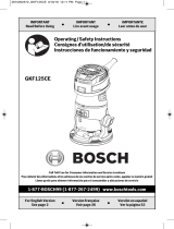Bosch GKF125CEK User manual