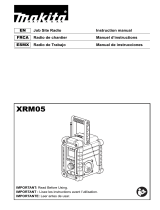 Makita XRM05 User manual