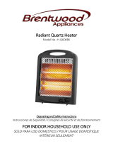 Brentwood Appliances H-Q600BK User manual