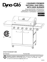 Dyna-Glo DGP552CSP-D User manual