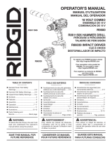 RIDGID R9500 User manual