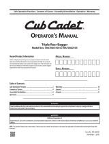 Cub Cadet 49A70002100 User manual