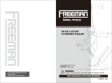 Freeman PF20LM User manual