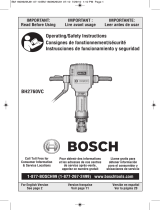 Bosch BH2760VC User manual