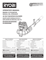 Ryobi RY40440-2B User manual