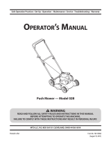 MTD 11A-02BT729 User manual