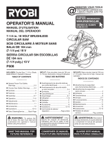 Ryobi P508-P152 User manual