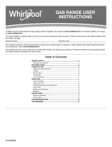 Whirlpool  WFG500M4HS  User manual