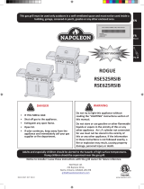 NAPOLEON RSE625RSIBPSS-1 Operating instructions