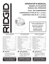 RIDGID OF60150HB-R692FBF-R5025LF User manual