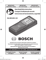 Bosch GLM165-10 User manual