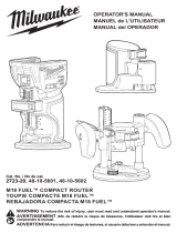 Milwaukee 2854-20-2821-20-48-11-1862 User manual