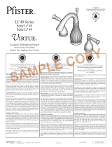 Pfister LF-049-VTKK Installation guide