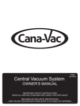 CANAVAC CVP700 User manual