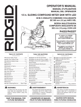 RIDGID R4222-AC9946 User manual