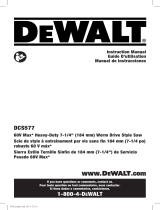 DeWalt DCS577W606 User manual