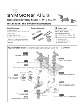 Symmons S-244-2-LAM-1.5 Installation guide