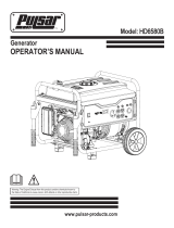Pulsar HD6580B User manual