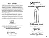 Guardian AC4825W User manual