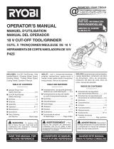 Ryobi P423 User manual