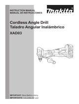 Makita XAD03Z User manual