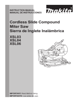 Makita XSL06Z-DC18RD User manual