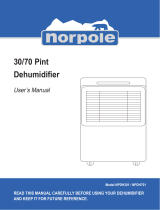 Norpole NPDH701 User manual