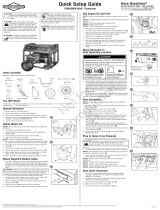 Briggs & Stratton 030663A Operating instructions