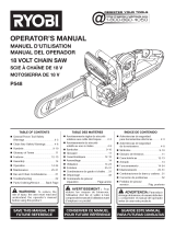 Ryobi P549-BLW User manual