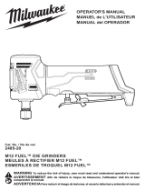 Milwaukee 2486-20-2485-20-48-59-2440 User manual