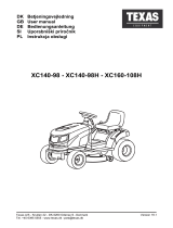 Texas XC140-98H User manual